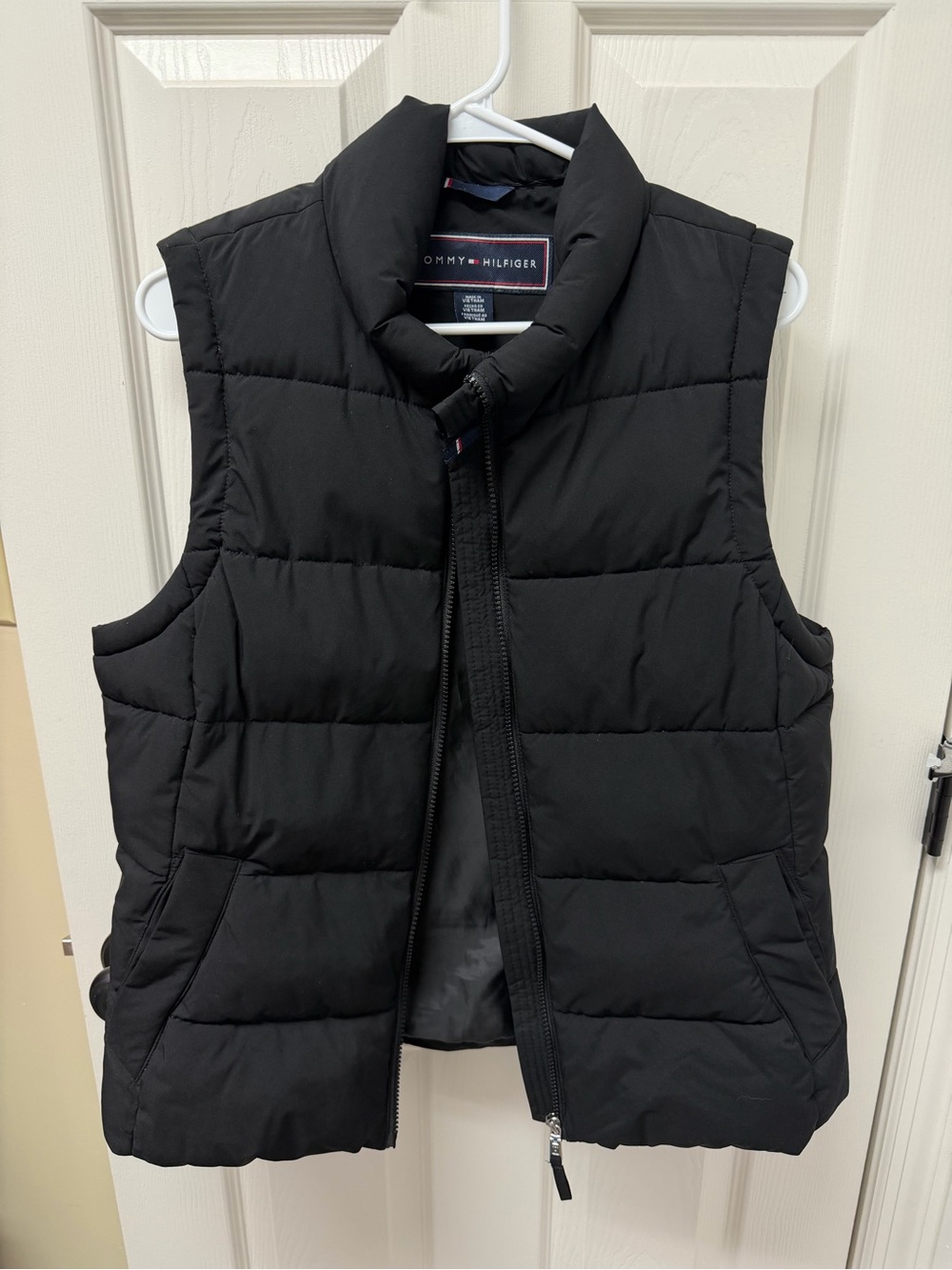 Tommy Hilfiger Black Quilted Puffer Vest